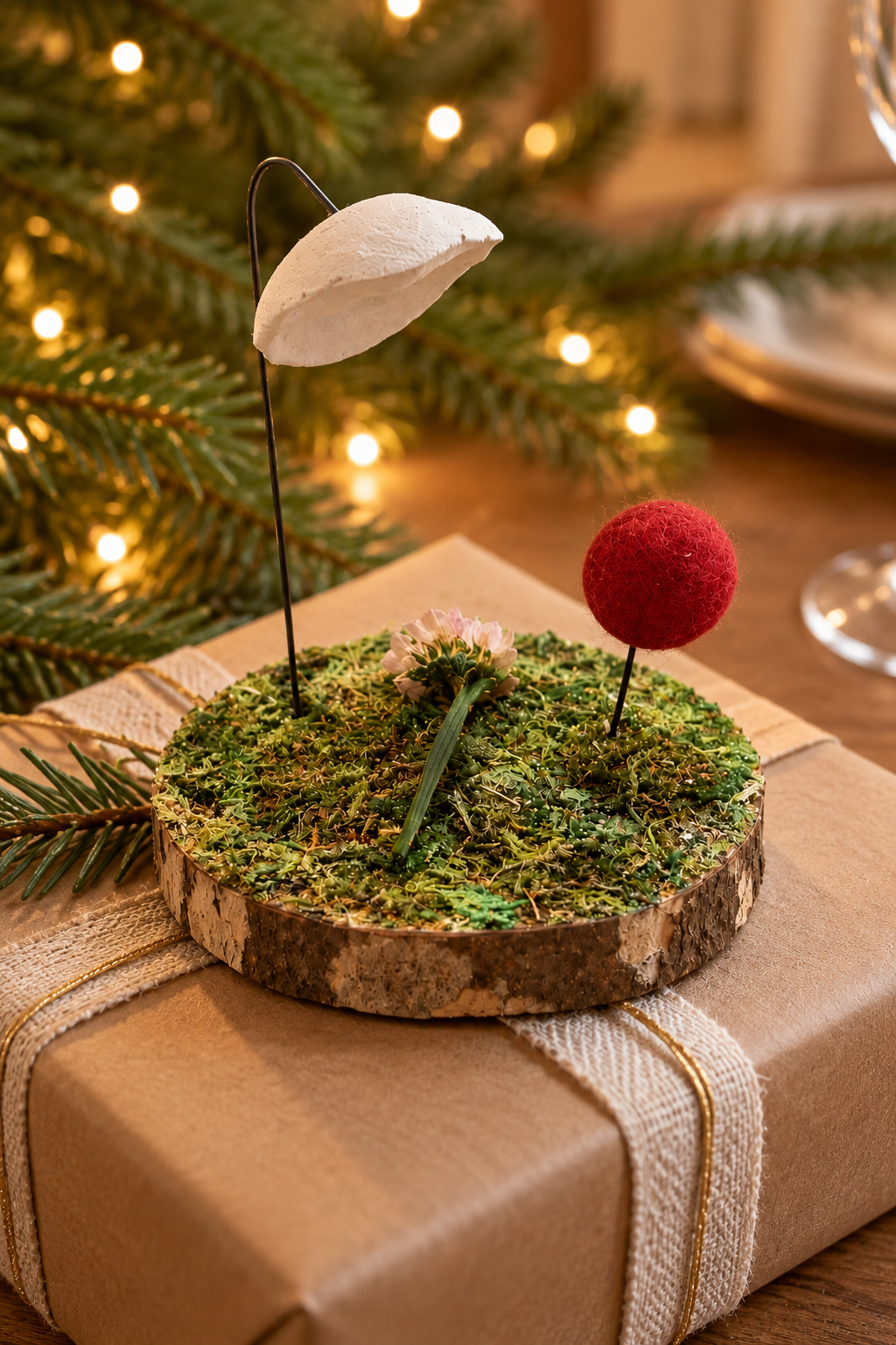 Nano forêt de Noël - à poser