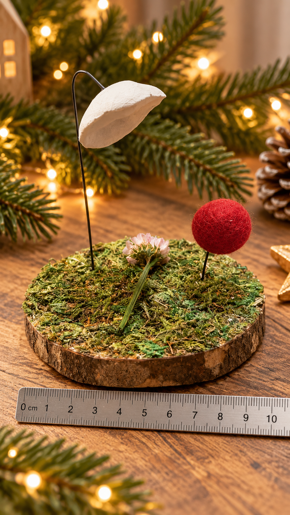Nano forêt de Noël - à poser